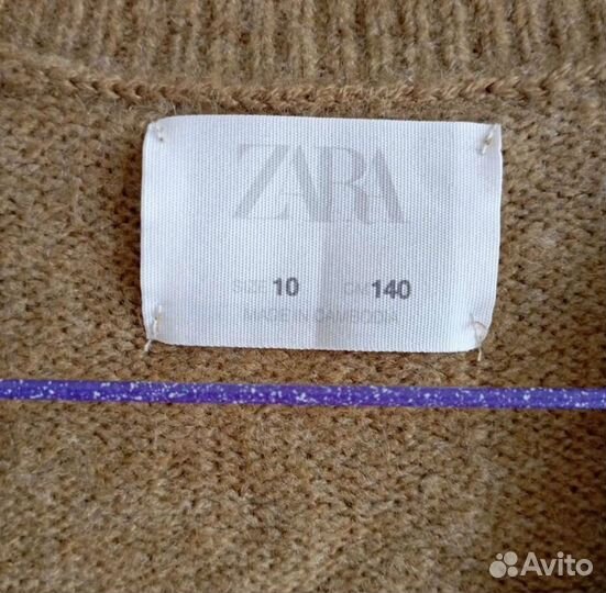 Костюм Zara (жилетка, брюки) рост 140 для девочки