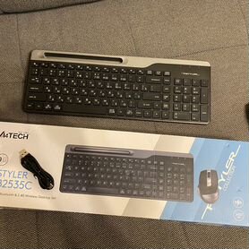 Беспроводная клавиатура и мышь A4tech