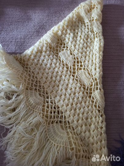 Шаль вязаная
