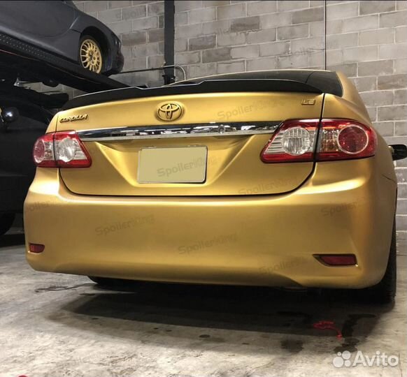 Лип спойлер Toyota Corolla 150