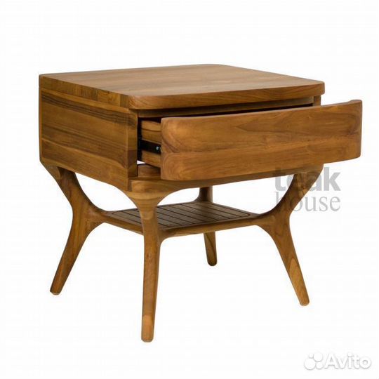 Тумба прикроватная из массива Тика San Remo