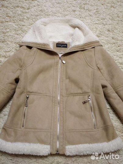 Дубленка женская зимняя