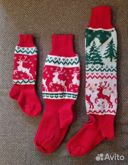 Носки новогодние