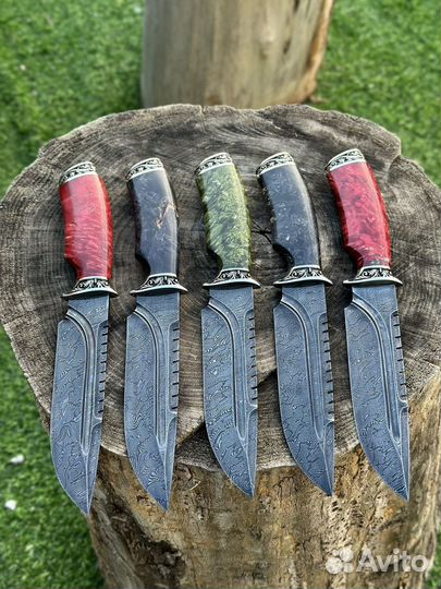 Нож из дамасской стали на подарок