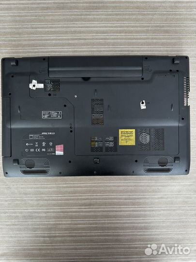 Игровой ноутбук MSI CX70