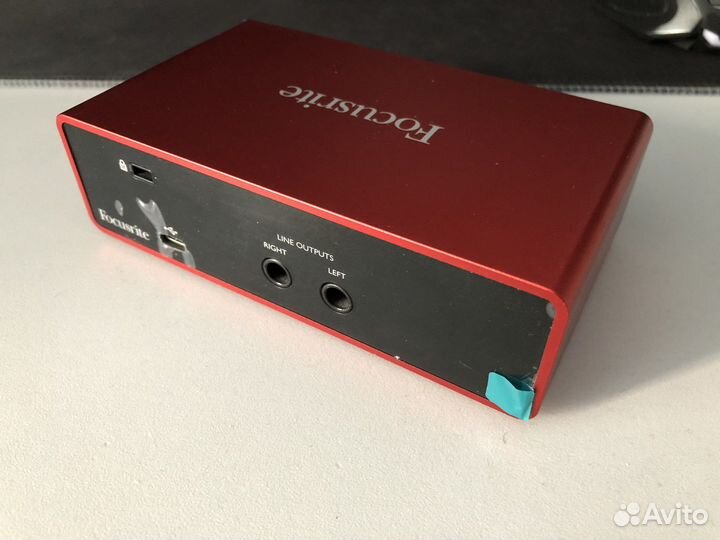 Focusrite scarlett solo 3rd gen звуковая карта
