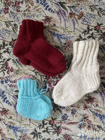 Шерстяные носочки