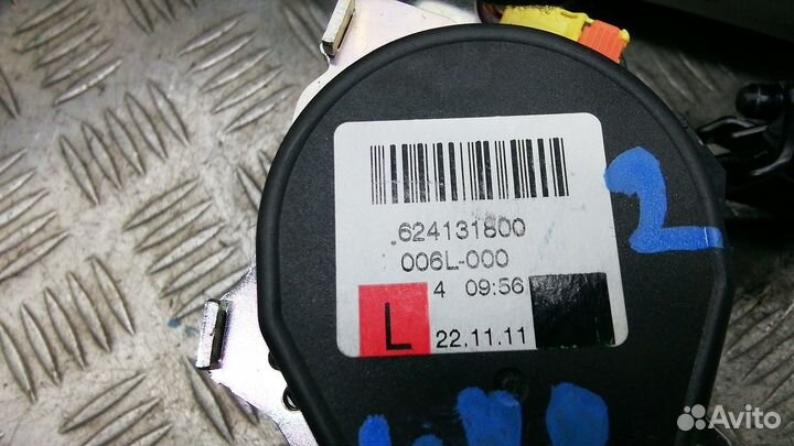 Ремень безопасности Opel Astra H/Family рест. 2012