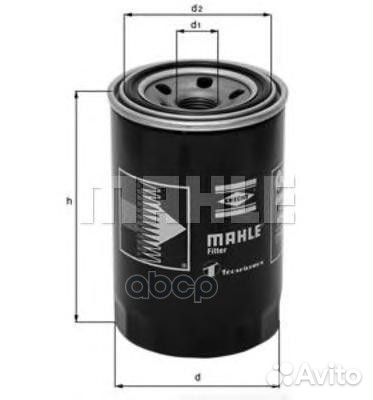 Фильтр масл.mitsubishi pajero I-III 1986 OC274