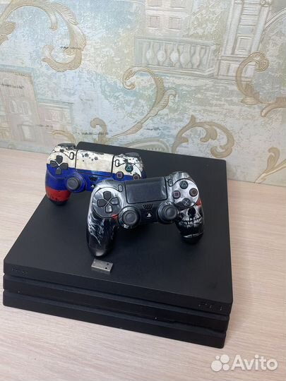 Sony PS4 pro 1tb прошитая Gold.HEN 9.00