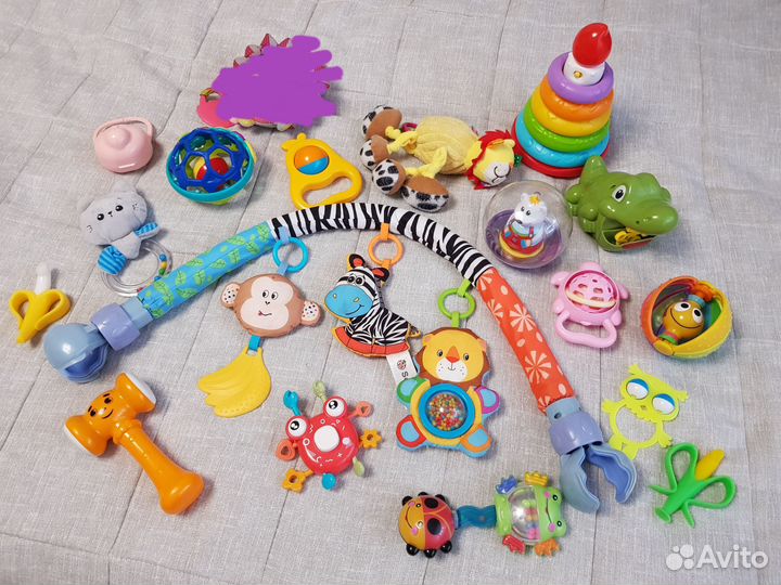 Развивающие игрушки пакетом