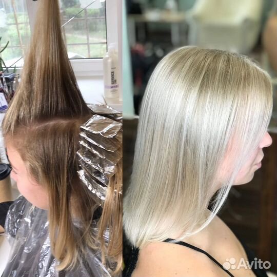 Окрашивание волос