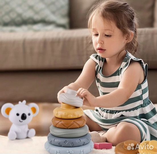 Пирамидка Коала, кубики