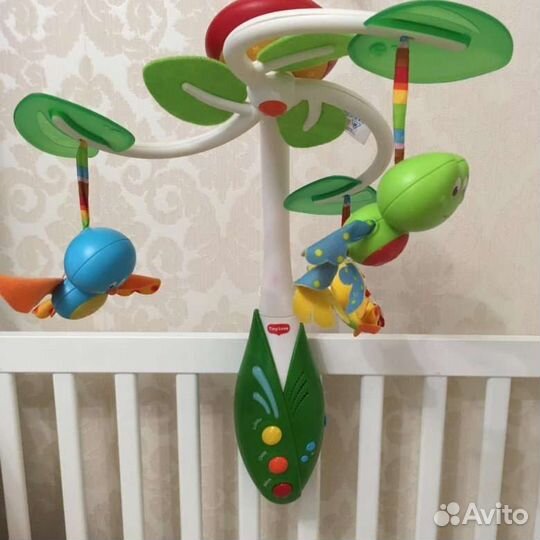 Мобиль на кроватку tiny love лесное озеро