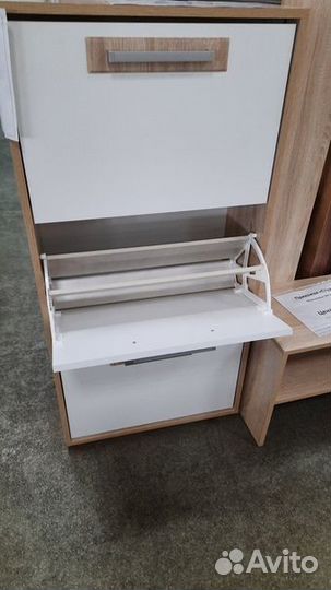 Тумба обувная 3-х секционная Гость М 9