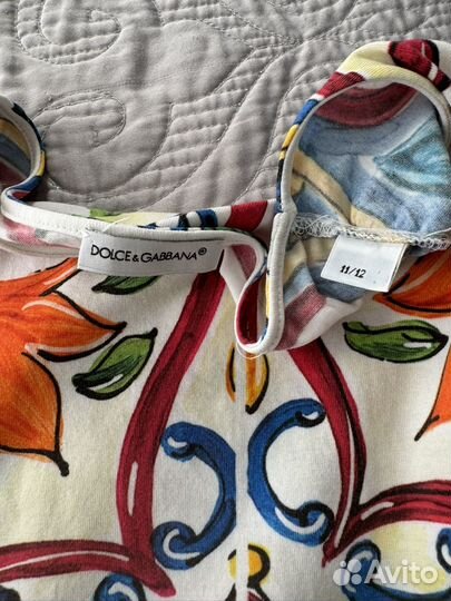 Dolce gabbana платье оригинал