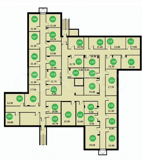 Помещение свободного назначения, 9.2 м²