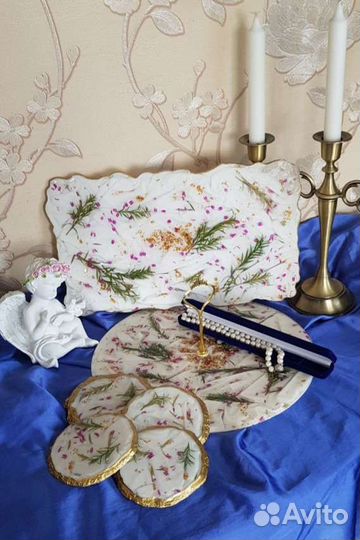 Подарочный набор из эпоксидной смолы