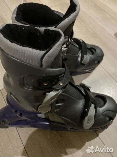 Роликовые коньки детские раздвижные