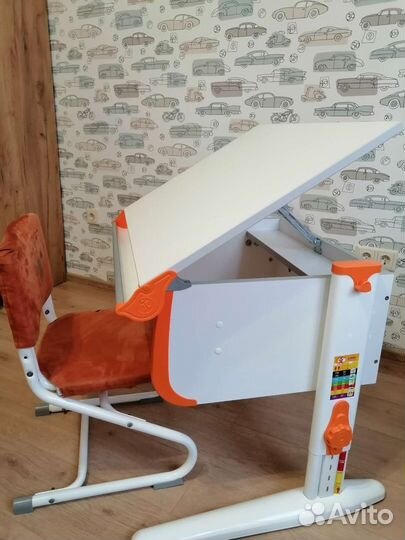 Растущая парта и стул дэми сут24