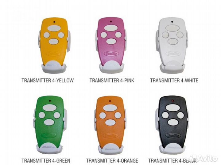 Пульт 4-х канальный цветной Doorhan