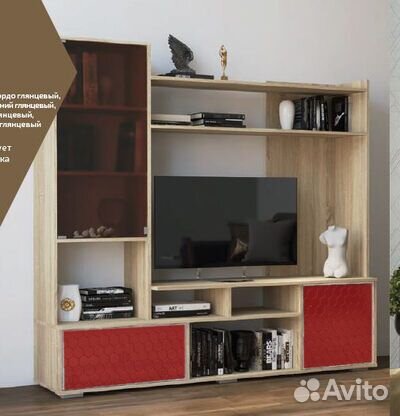 Гостиная Шарм 1,8 мдф 1800х1700х430