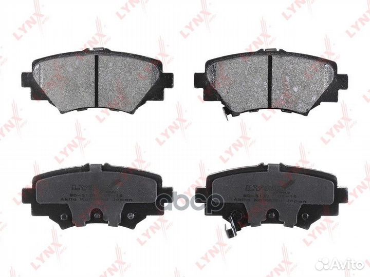 Колодки тормозные дисковые зад 0,991 BD5129