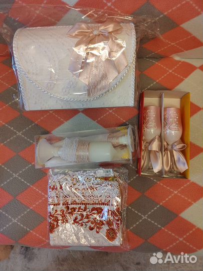 Свадебные аксессуары на стол