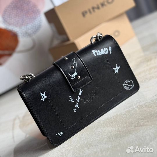 Сумка женская Pinko натуральная кожа