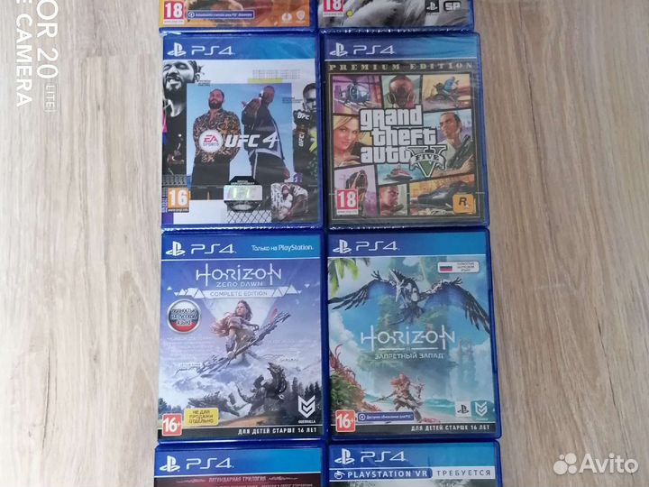 Диски игры для ps4