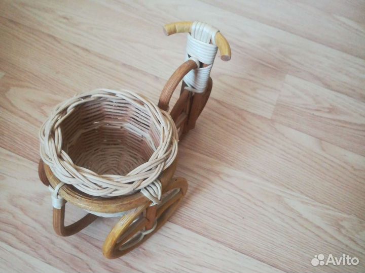 Кашпо велосипед