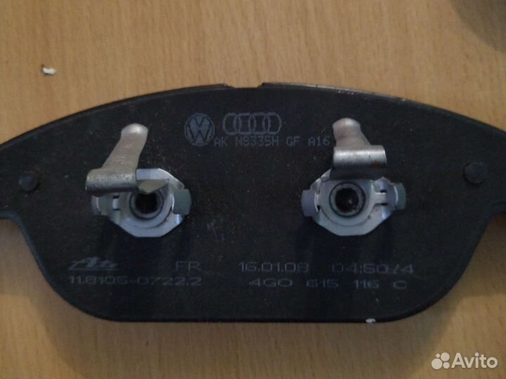 Audi a8 колодки оригинал