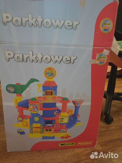 Игрушка для мальчика 4-х уровневый паркинг