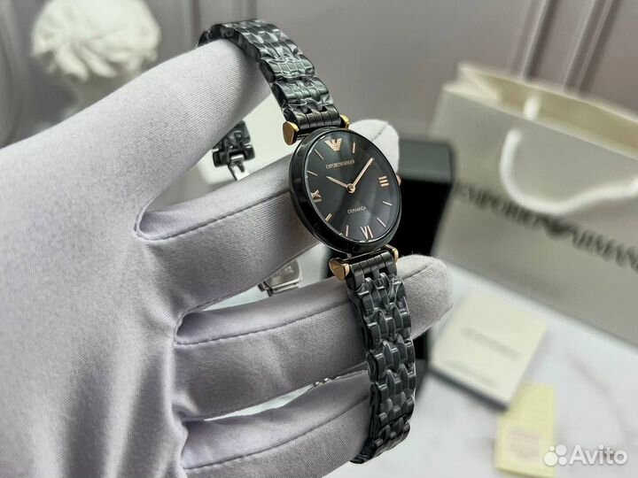 Женские часы Armani керамика