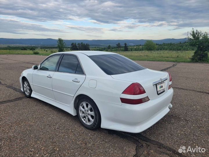 Toyota Mark II 2.0 AT, 2002, 280 000 км