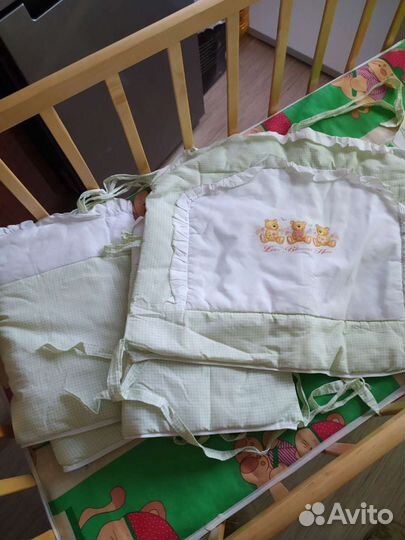 Бортики и балдахин