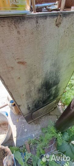 Печка для бани с баком бу из нержавейки