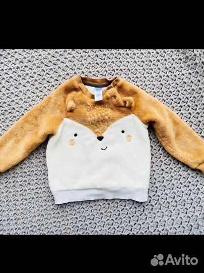 Кофта для мальчика 80 86 92