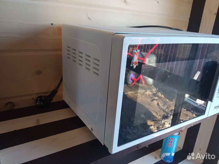 Микроволновка с грилем бу