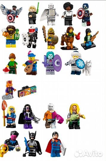 Lego минифигурки продажа. Обновлено