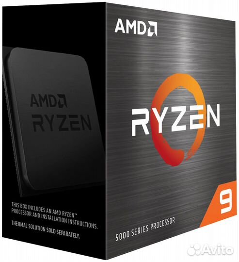 Процессор AMD Ryzen 9 5900X AM4, 12 x 3700 мгц BOX
