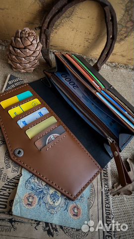 Кошелек женский. Натуральная кожа