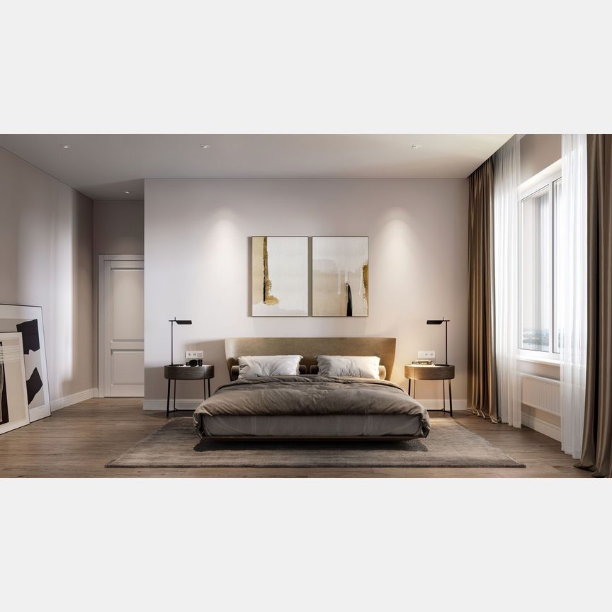 3-к. апартаменты, 47,1 м², 5/23 эт.