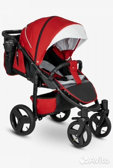 Прогулочная коляска с надувными колесами