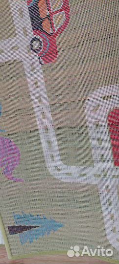 Ковёр детский зелёный 100*150см