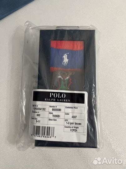 Носки Polo Ralph Lauren оригинал