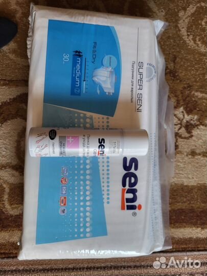 Подгузники для взрослых m 30 шт