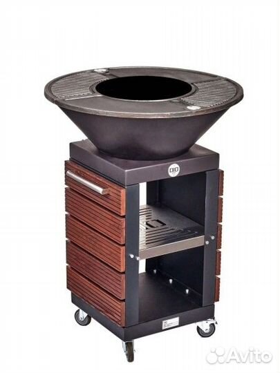 Гриль-очаг DIO premium square 1000 мм