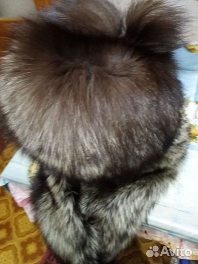 Шапка чернобура