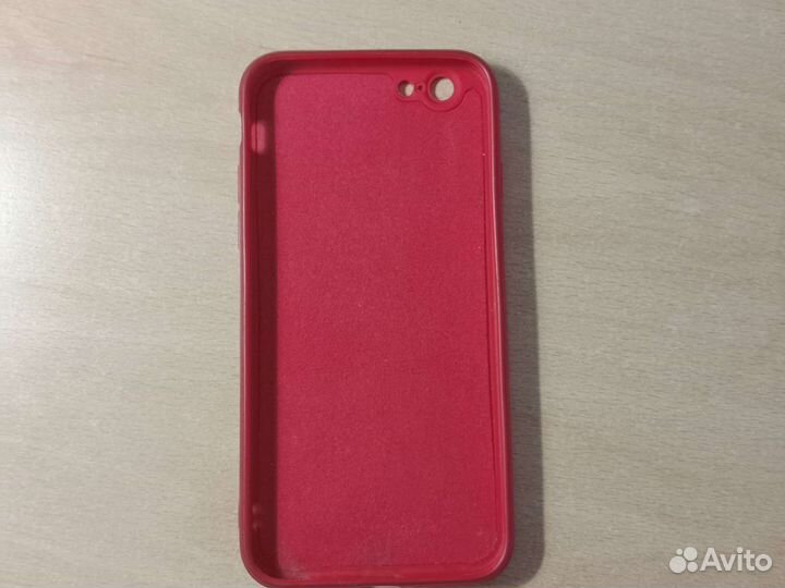 Чехол с бархатным покрытием на iPhone 6